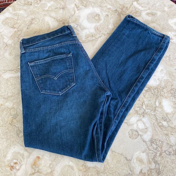 Levi’s 501 Classic Original Fit Straight Leg Button-fly Jeans - Picture 7 of 14